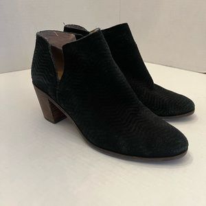 Lucky Brand Women’s Leather Heeled Bootie Size 8M Style LP-PICKLA